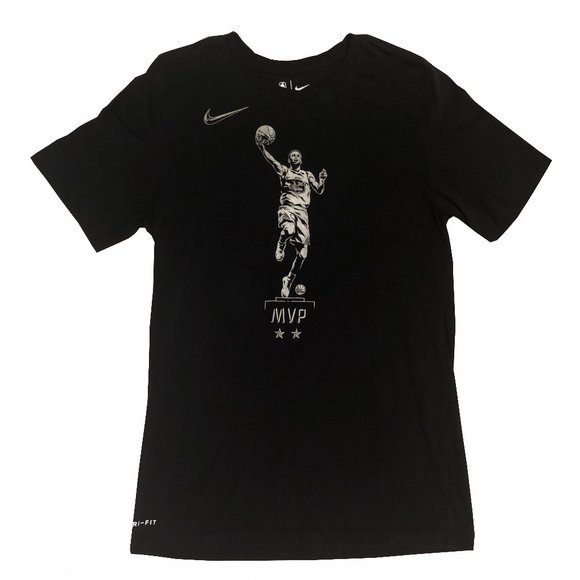 Black Nike Dry-Fit Steph Curry MVP T-shirt, Men's size S